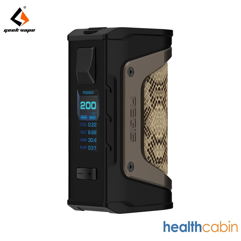 Geekvape Aegis Legend 200 Вт мод комплект с Аэро сеткой версия бака 5 мл испаритель