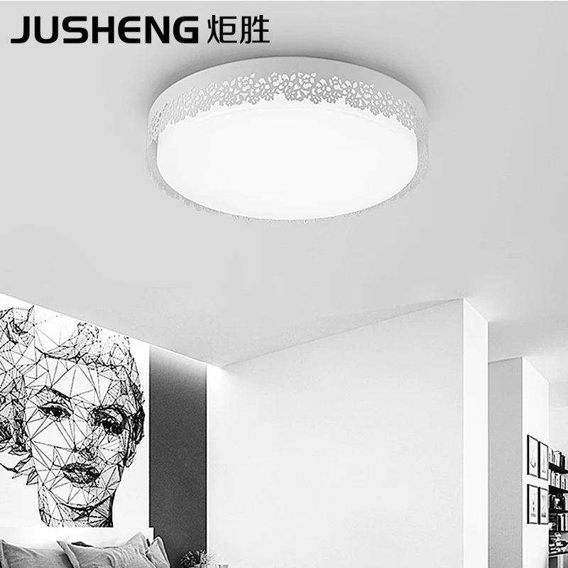 Современная светодиодная потолочная лампа JUSHENG идеальная современная белая