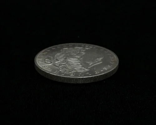 Triad Coins (Morgan Gimmick) от Joshua Jay исчезнет/появляющаяся классическая монета Волшебные
