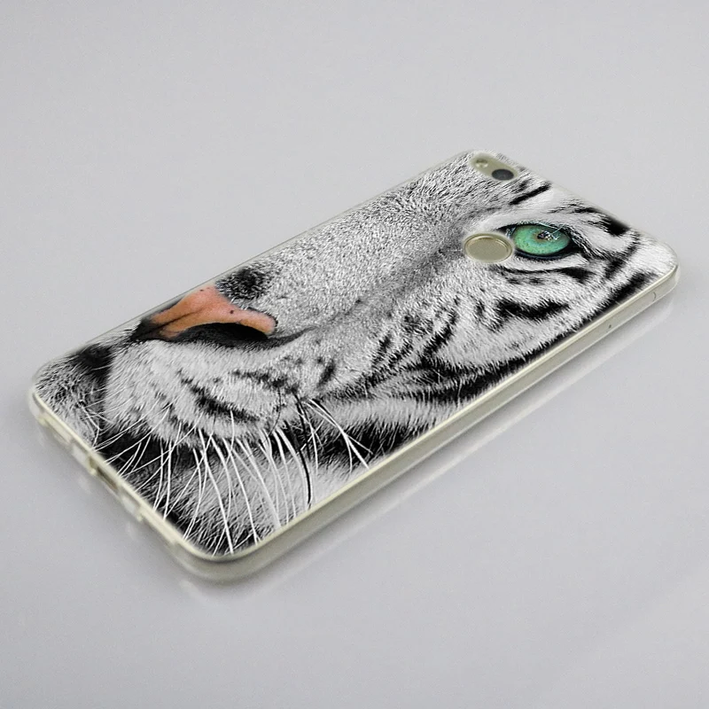 Мягкий силиконовый чехол с изображением тигра для Huawei NOVA 3 3i 4 Honor 7A Pro 7S 6X 7X 8X 8 9 10 Lite