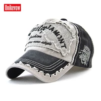unikevow 100 cotton tiger embroidery cap for men and women high quality baseball cap sports leisure hats hip hop hats