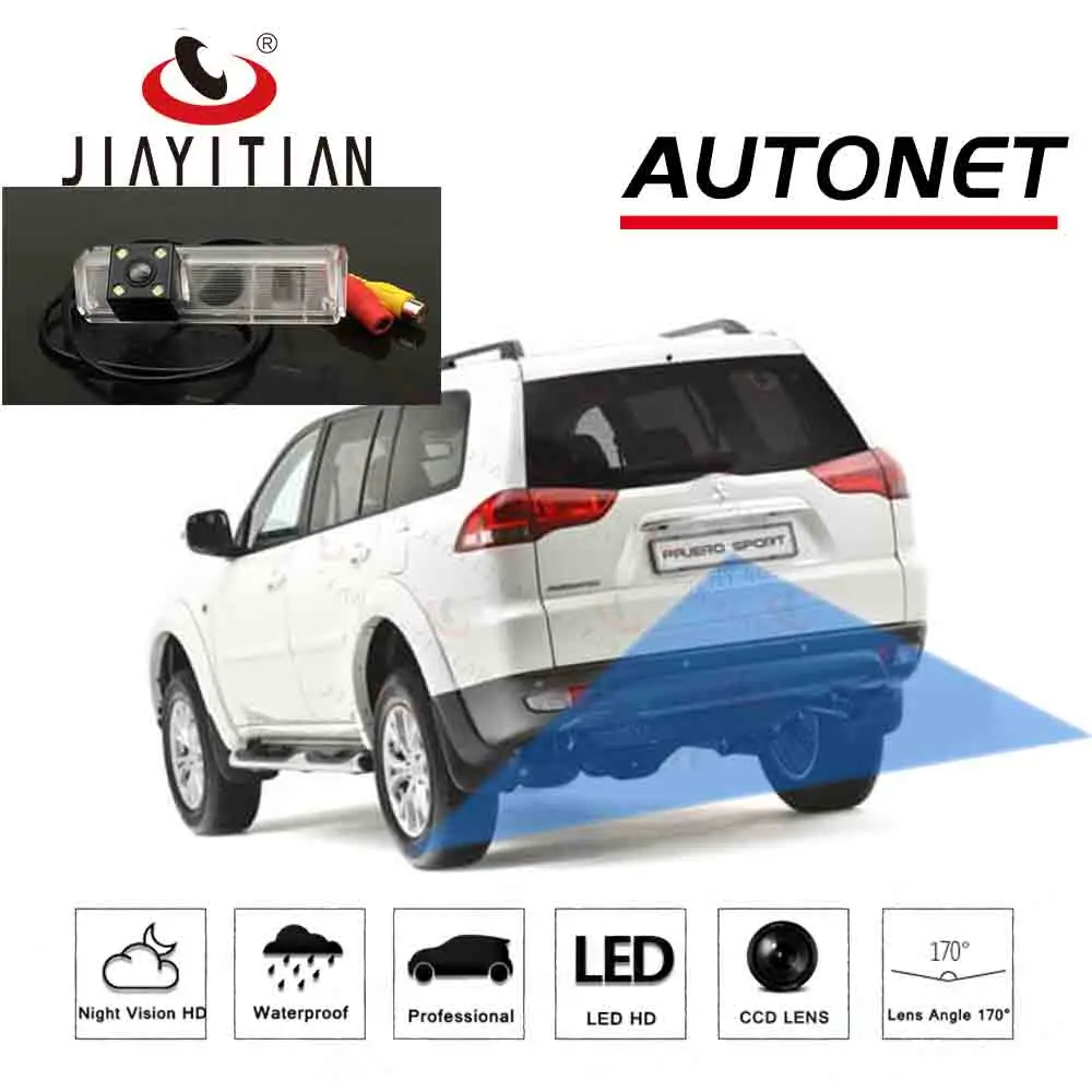 Задняя камера JiaYiTian для Mitsubishi Pajero Sport GLS II 2008 ~ 2018/CCD ночного видения парковки|Камеры