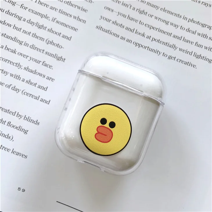 014 Жесткий Чехол для гарнитура для Airpods чехол милый беспроводной Bluetooth чехол для наушников для Airpods Air Pods мультяшный защитный чехол - Цвет: 014