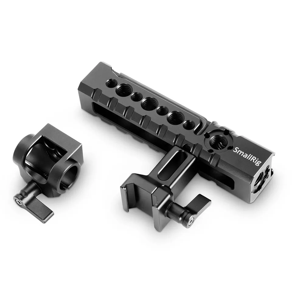 SmallRig NATO Top Handlegrip с стержневым зажимом, точками определения местоположения Arri, быстросъемным зажимом и скрытым шестигранным гаечным ключом-2027