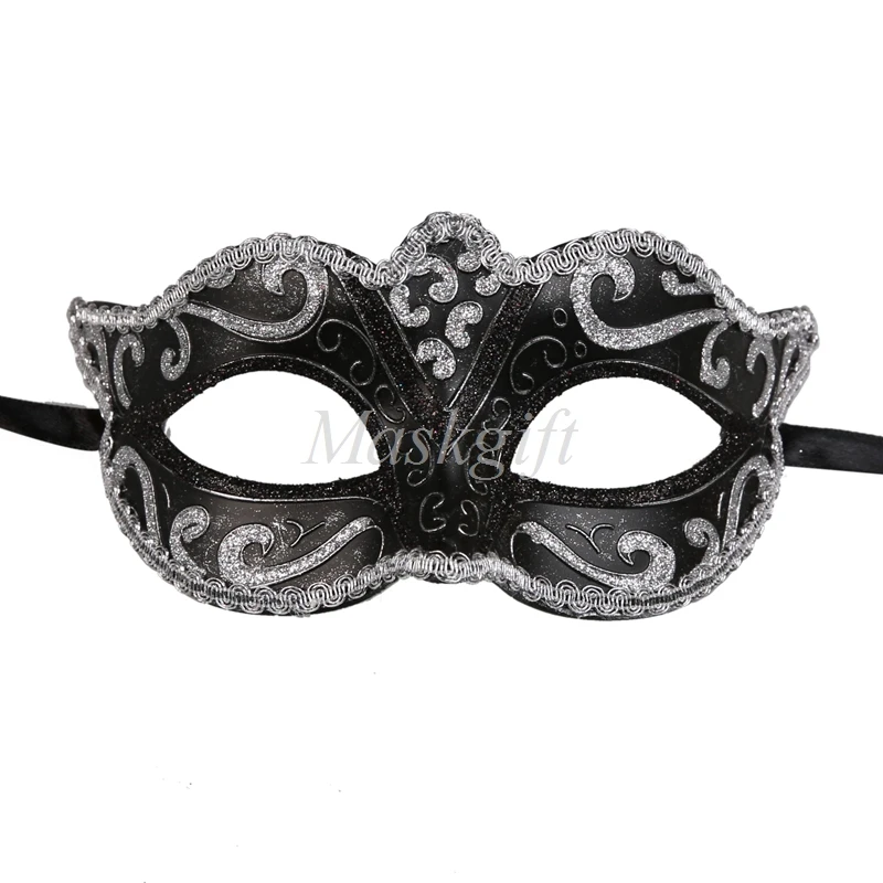 Восхитительная Маскарадная маска 2018 Венецианская Черная Сексуальная женская