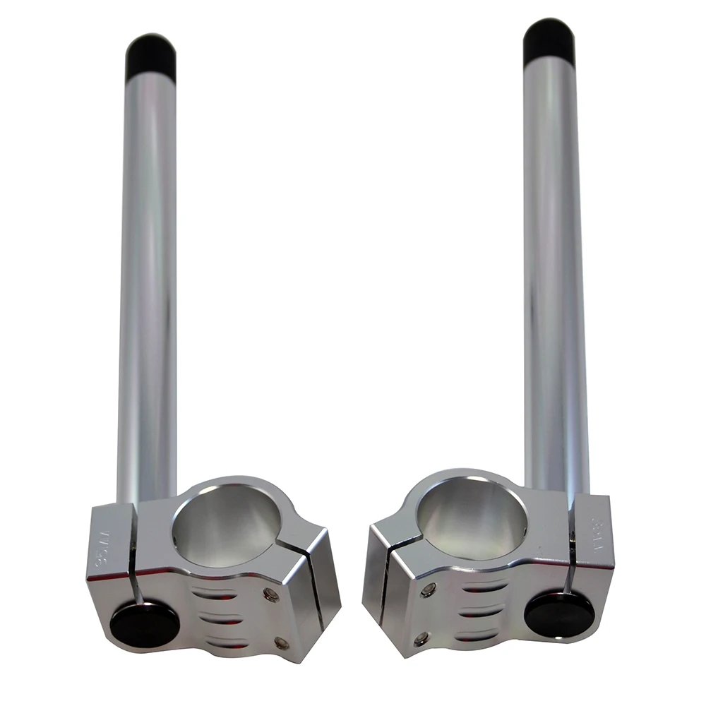 BJMOTO пара 7/8 &quotУниверсальный мотоциклетный CNC 33 мм 35 37 41 43 45 46 48 руль с зажимом ручки