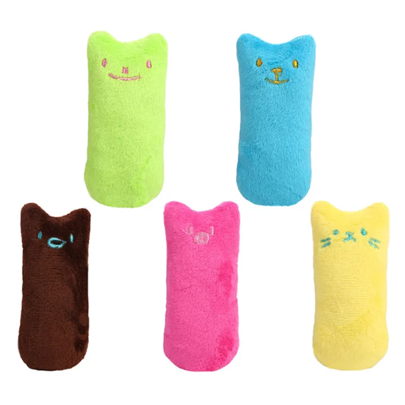 Gomaomi красочные игрушки для кошек животных котенок жевательная игрушка зубцы