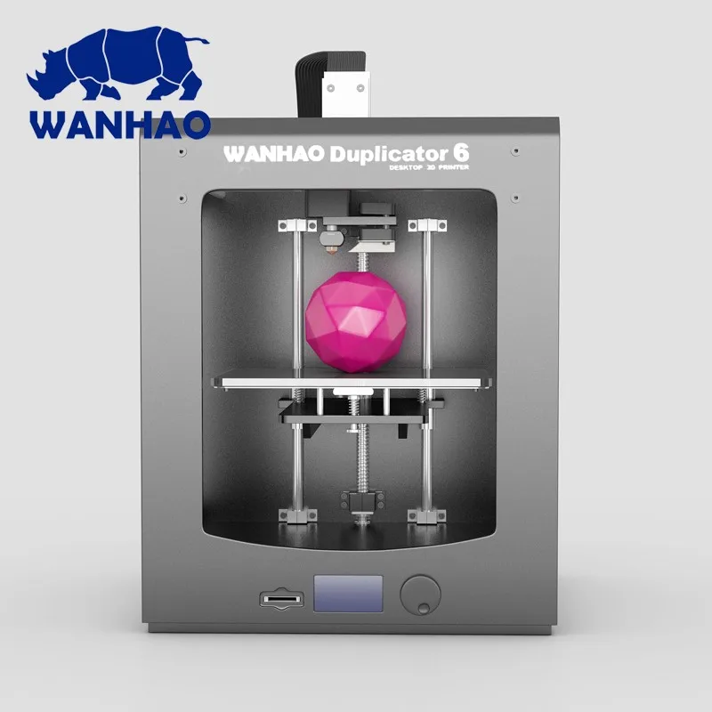 Дубликатор 6 wanhao D6 полностью промышленная 3d печатная машина с металлической