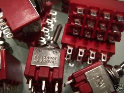 R 4PDT ON [12 терминалов] Переключатель UL стандарт PCK 8|pck|switch |