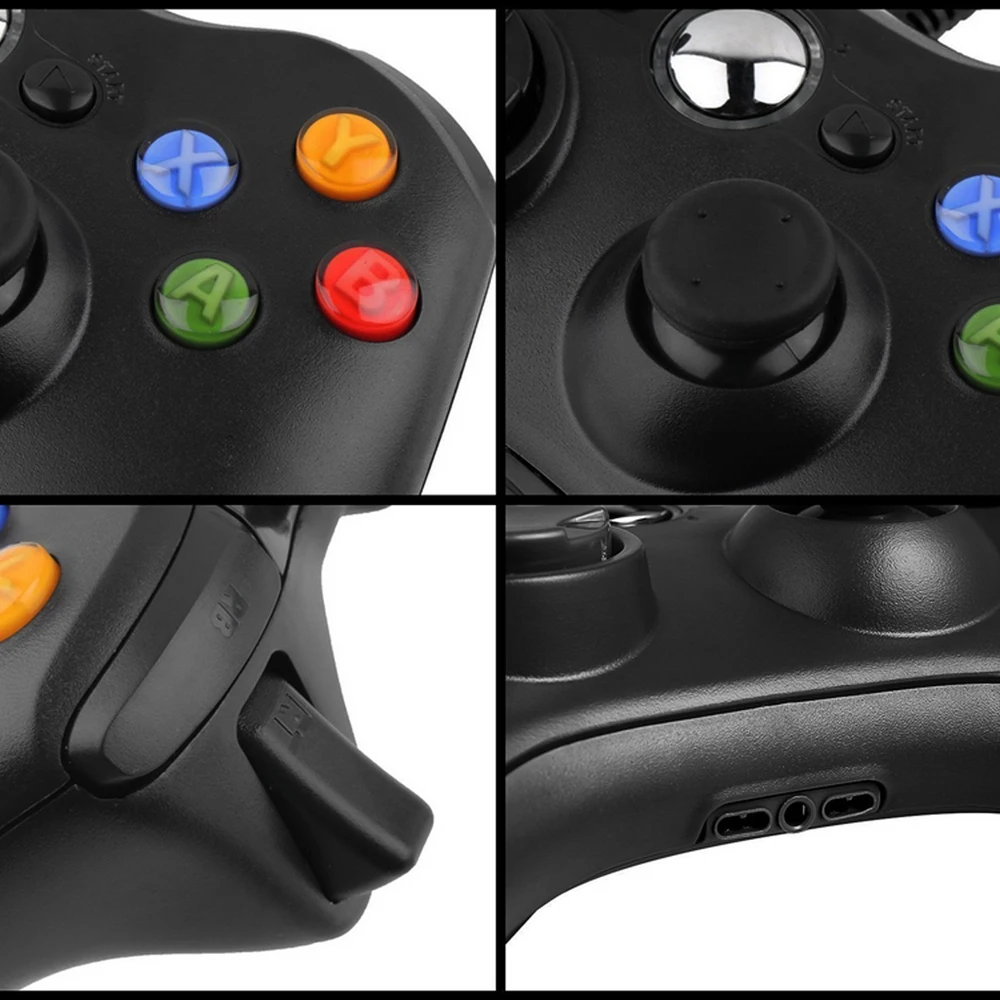 Для Xbox 360 USB проводной Joypad геймпад контроллер для microsoft ПК Windows 7/8/10 джойстик игра