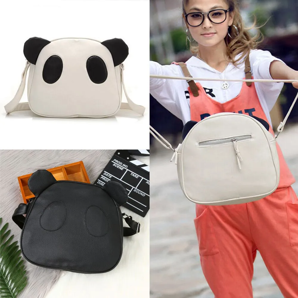 Aelicy Women's Fashion Cute Panda Leather Handbag 2020 New Design Ladies Purses And Hand Bags Crossbody For Women | Багаж и сумки