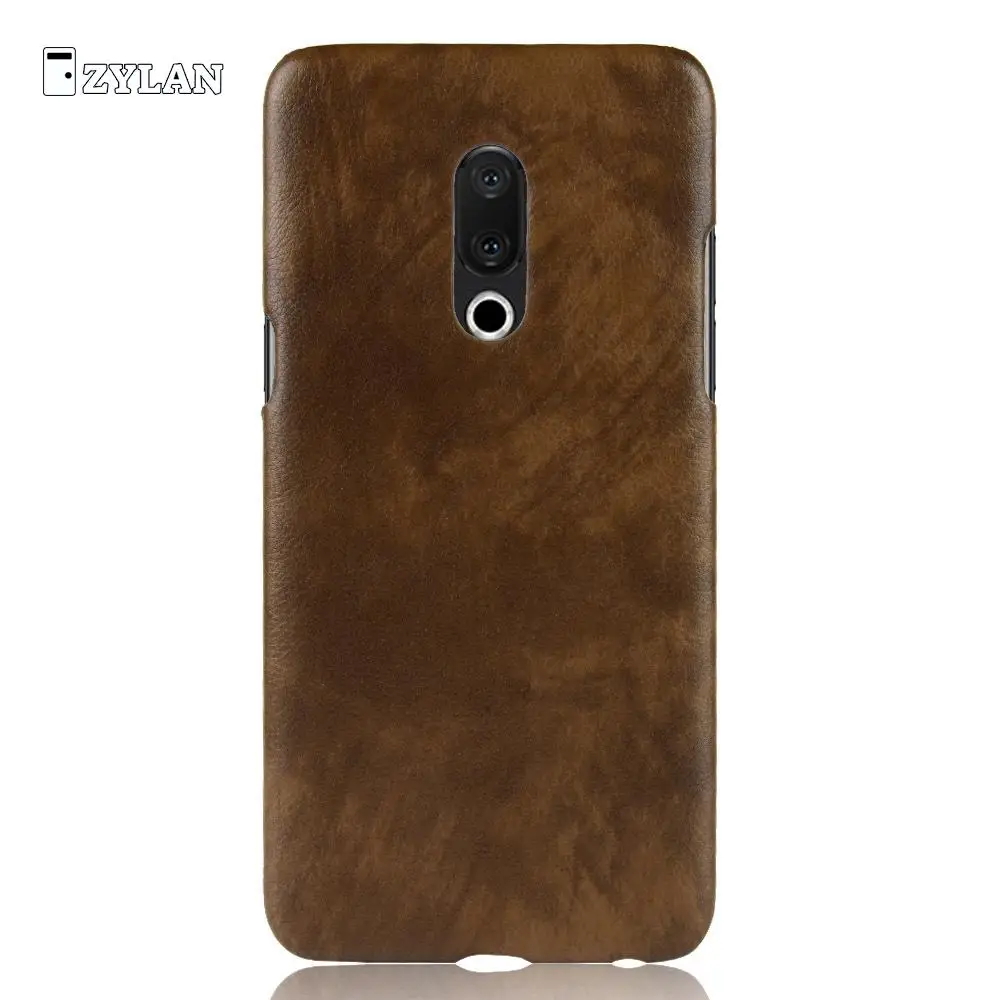 ZYLAN New Arrival Hard Case Cover for MEIZU M15 15th Plus M6T Shockproof Black Brown PU Leather Plastic &amp FREE GIFT | Мобильные