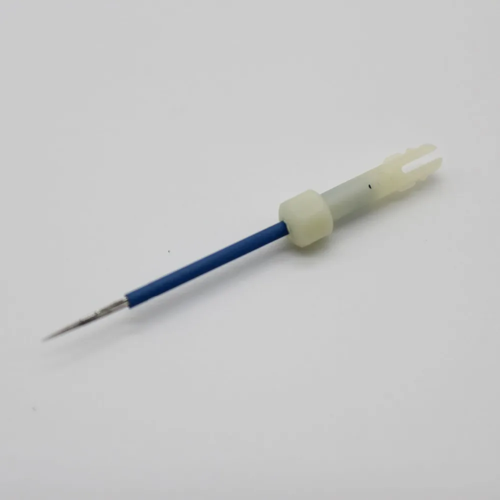 50 шт. 2 зубцов иглы мозаика ИГЛЫ Перманентный макияж бровей татуировки для Делюкс