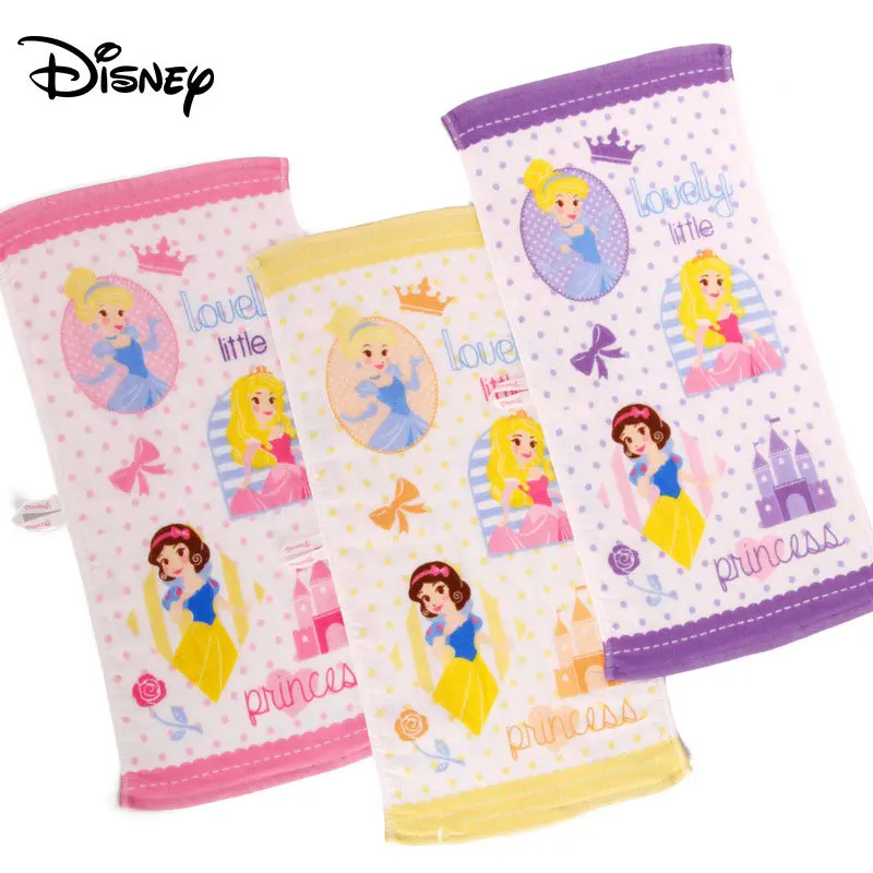 Disney 25*50 см Принцесса Серия полотенце для лица Хлопок Детский домашний мультфильм