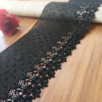 5yard/Lot темно-синий эластичный кружевной отделкой украшения платье кружевной ткани одежда Бюстгальтер рукава diy аксессуары SM423