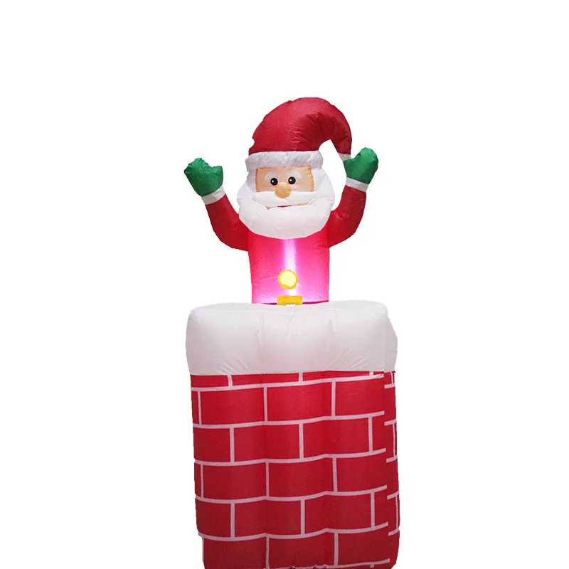 1.8M Giant Inflatable Santa Claus Outdoors Christmas Decorations for Home Yard Garden Decoration Merry Welcome Arches | Тематическая