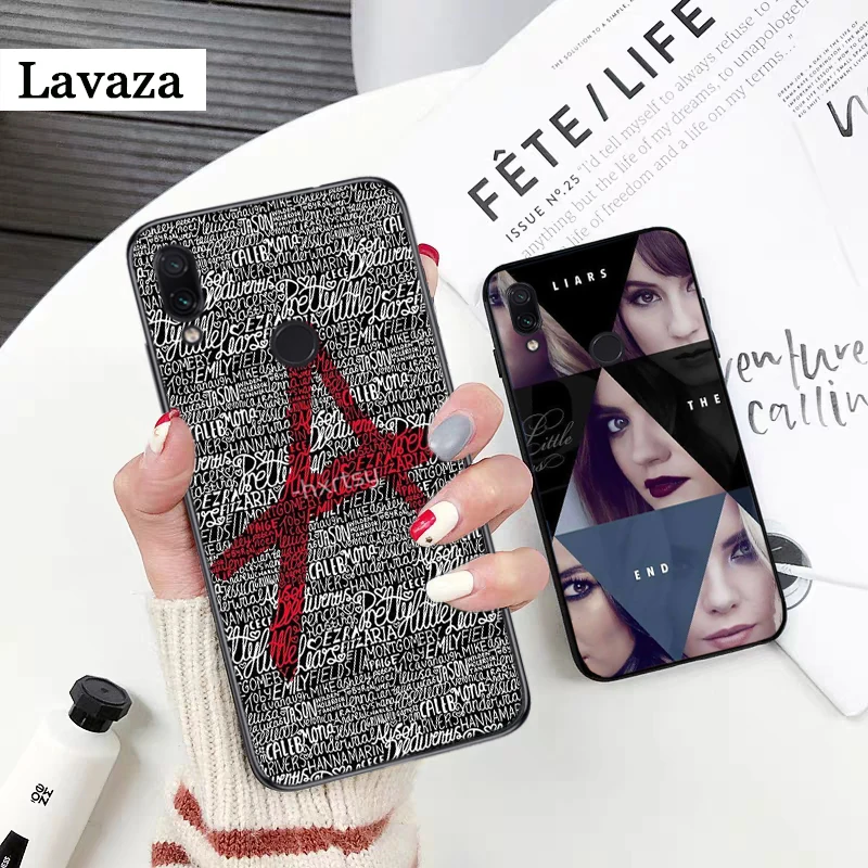 Надписью Pretty Little Liars и PLL сериал Гибридный Силиконовый чехол для Xiaomi MI 5X 6 6X 8 9 SE 9T Pro