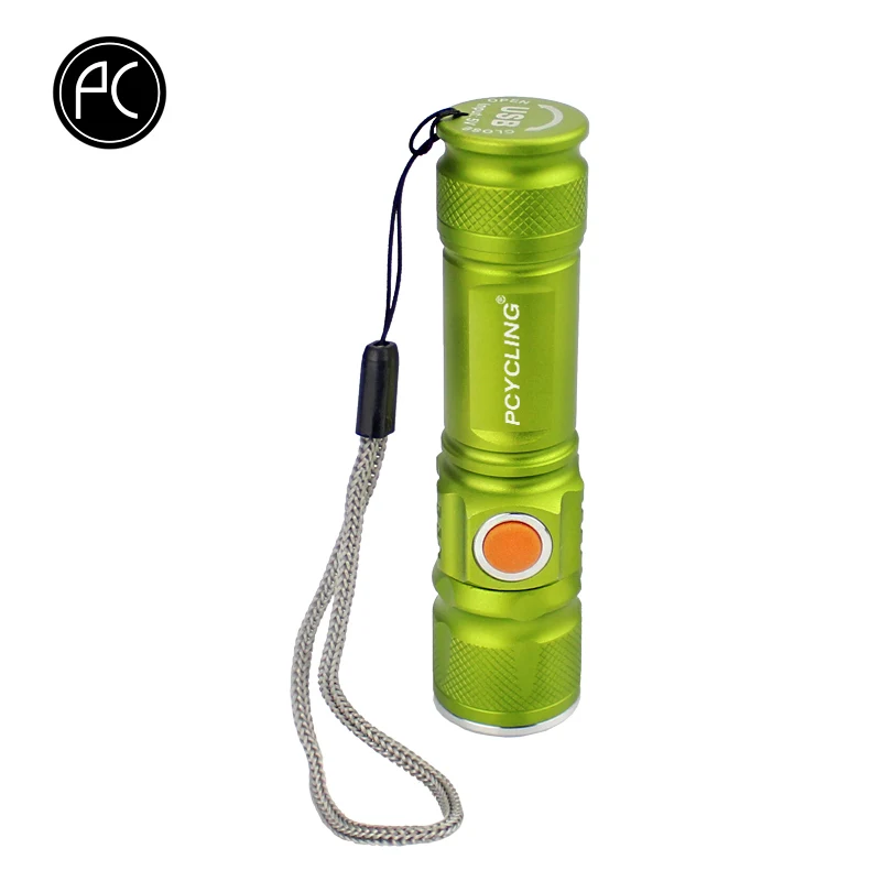 Велосипедный светильник PCycling 2000 люмен супер перезаряжаемый от USB T6 светодиодный