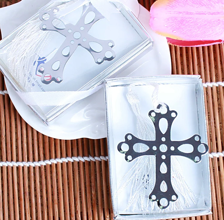 Крестообразная металлическая Закладка в виде кисточек принадлежности для