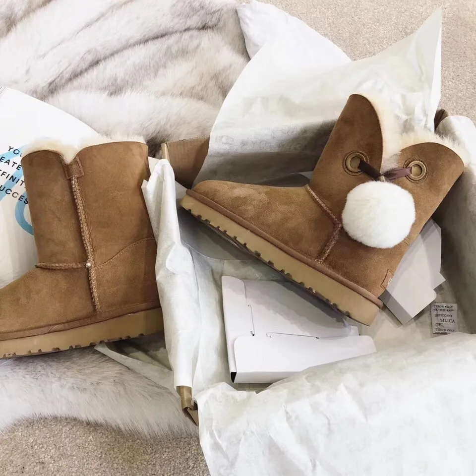 В 2019 году европейские новейшие высококачественные зимние сапоги натуральная