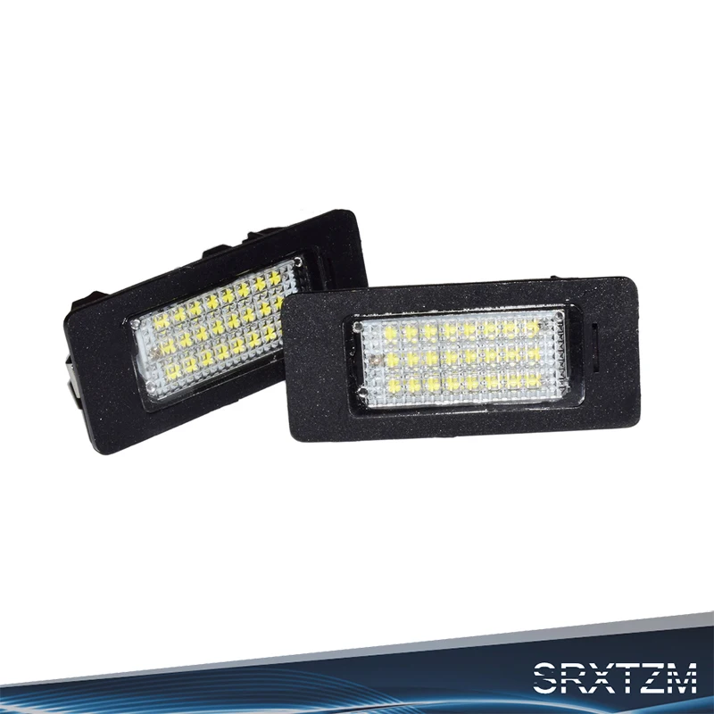 Светодиодный Подсветка регистрационного номера SMD3528 пластины для BMW E82 E88 E90 E92 E93 E39
