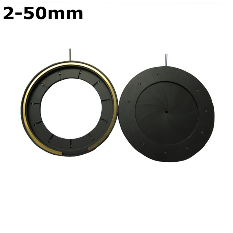 2 50 мм Диаметр усиления зум оптическая диафрагма диафрагмы конденсатор 11