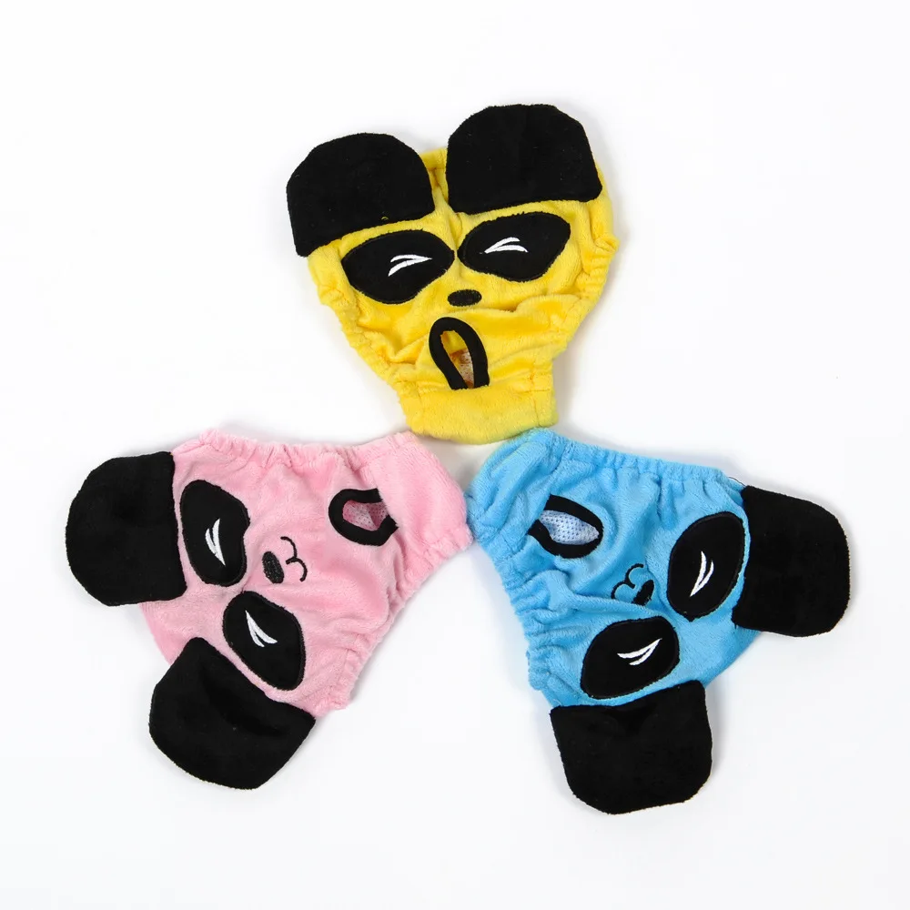 Короткие плюшевые женские шорты для питомцев брифы собак супер мужская одежда