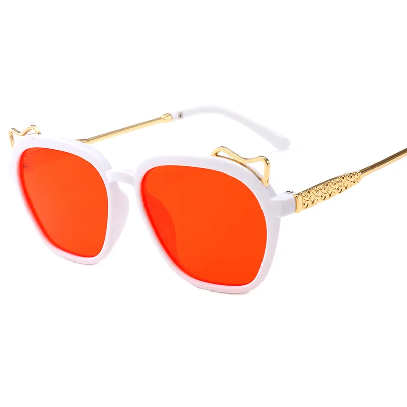 Child 2019 NEW square Frame Sunglasses Kids Gold leg Children Glasses UV400 Baby Summer Eyeglasses Cute Girl Eyewear n336 | Аксессуары