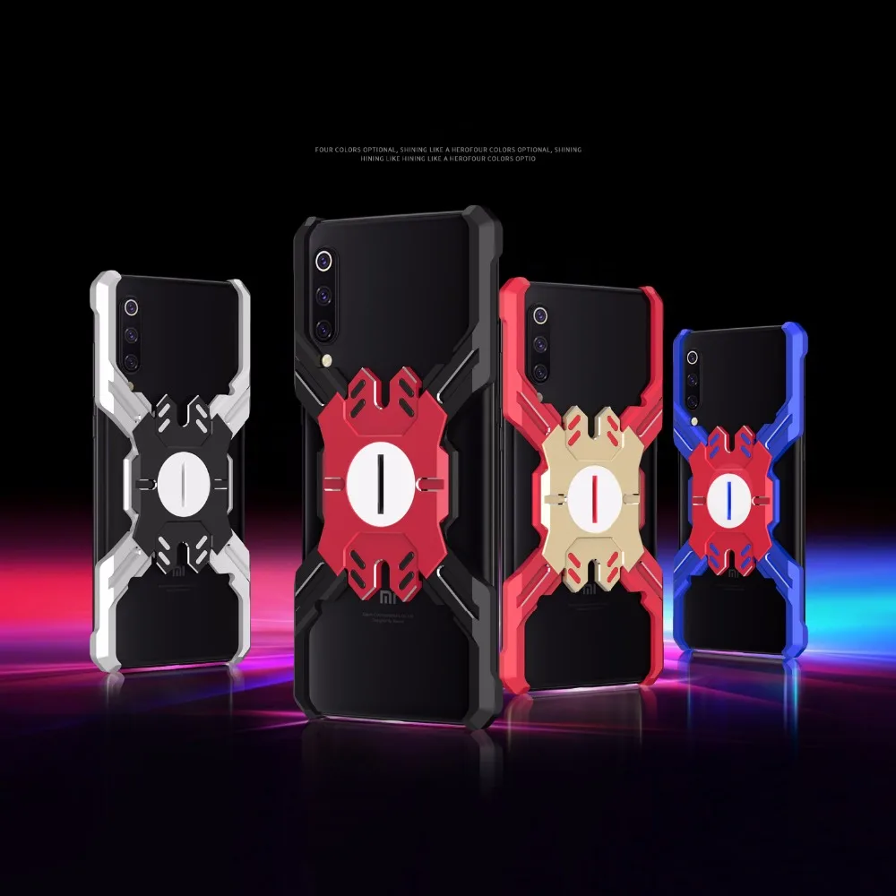 Для Xiaomi Mi 9 чехол Роскошный противоударный механический металлический алюминиевый каркас для телефона защитный чехол для Xiaomi Mi 9 защитный чехол