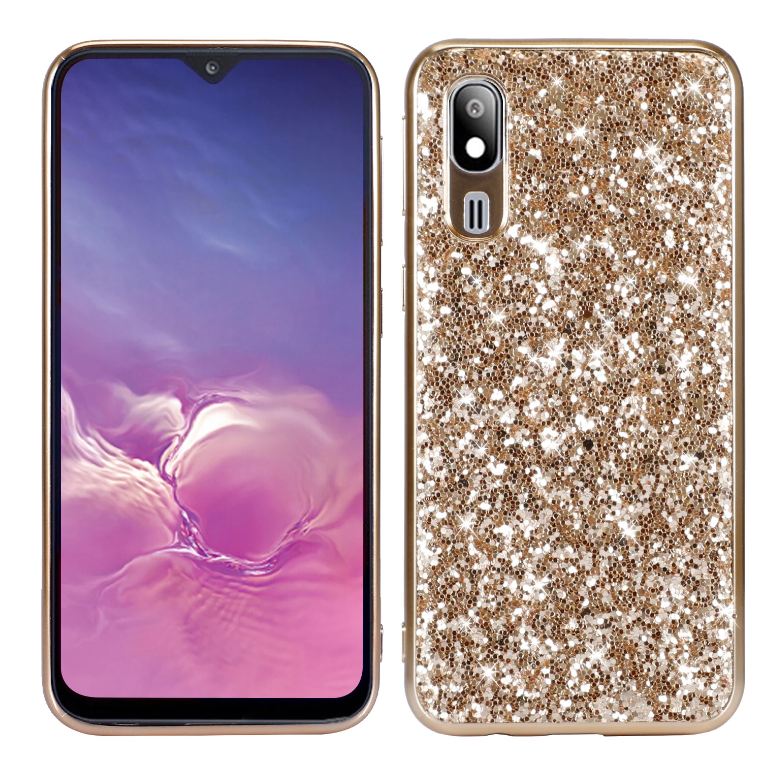 Чехол для samsung Galaxy A80 чехол с сияющими блестками и пайетками A10 A20 A30 A40 A50 A60 A70 M10 M20 note