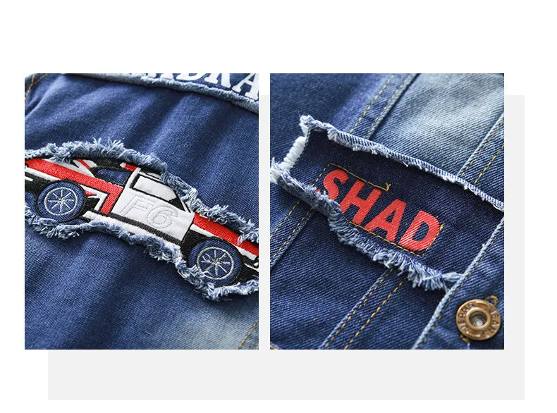 Boys Fashion Denim Vests Autumn Children Casual Cowboy Waistcoats Child Girls Jeans Outdoor Vest Waistcoat