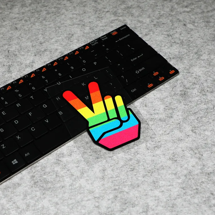 GalonDeco модный телефон японский JDM цветной знак Victory V sign заднее ветровое стекло