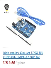 Стартовый набор для arduino Uno R3-Uno R3 макетная плата и держатель Шаг Мотор/сервопривод/1602 lcd/перемычка провода/UNO R3