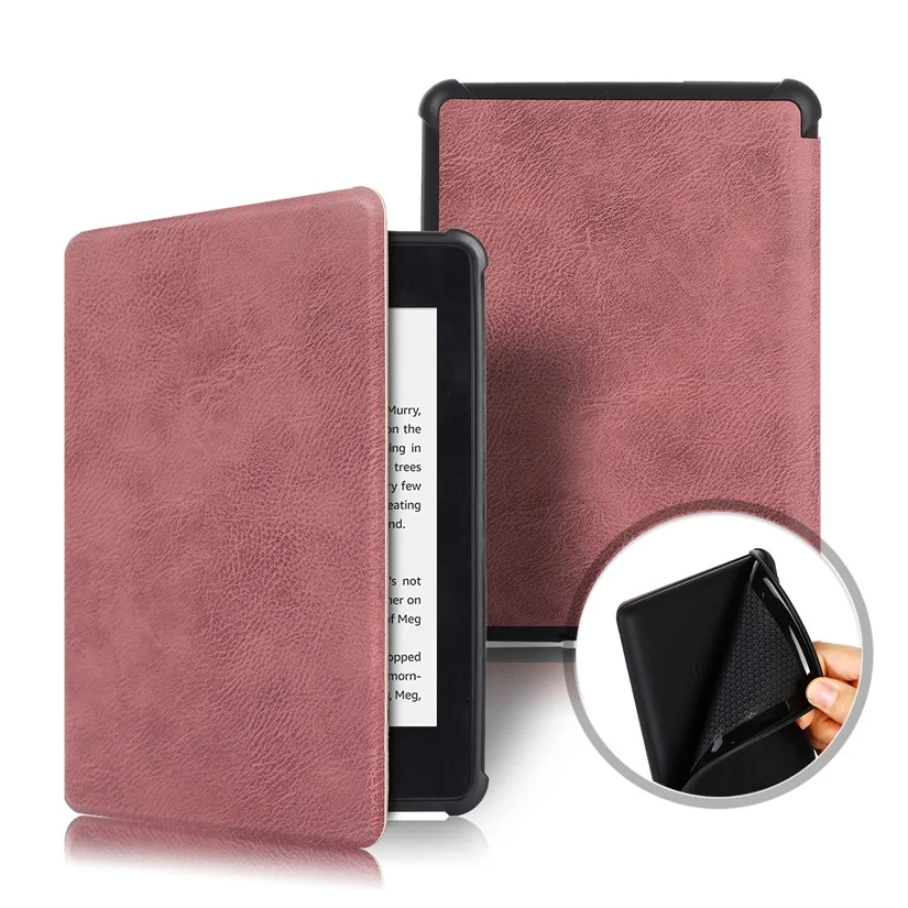 1 Kindle Paperwhite чехол тонкий чехол мягкий, гибкий, из ТПУ чехол для задней панели для Amazon Kindle Paperwhite 4 10-го поколения - Цвет: 1