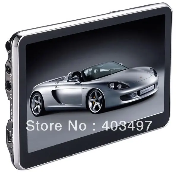 5 inch Car GPS Navigator with Bluetooth&ampAV IN internal 4GB load 3D Map | Vehicle