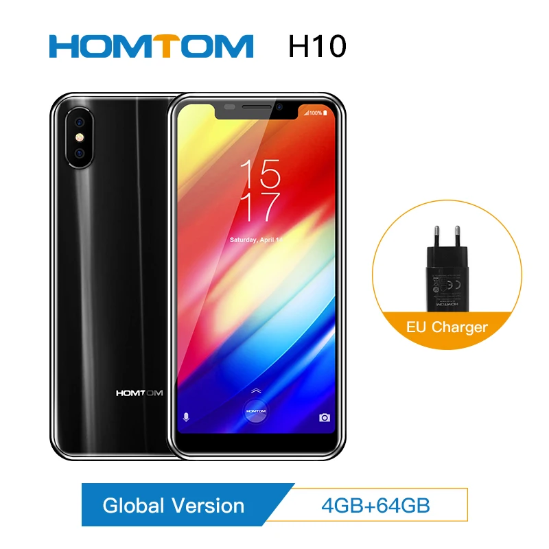 Глобальная версия Mobile H10 4 Гб 64 мобильный телефон Android 8 1 Face ID 4G 5 85