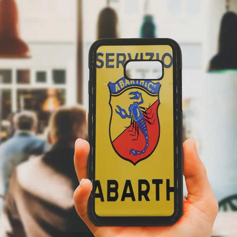 Сотовый Чехол для телефона Горячая Fiat Логотип аbarth Жесткий ПК чехол Samsung Galaxy A3 A5 A7