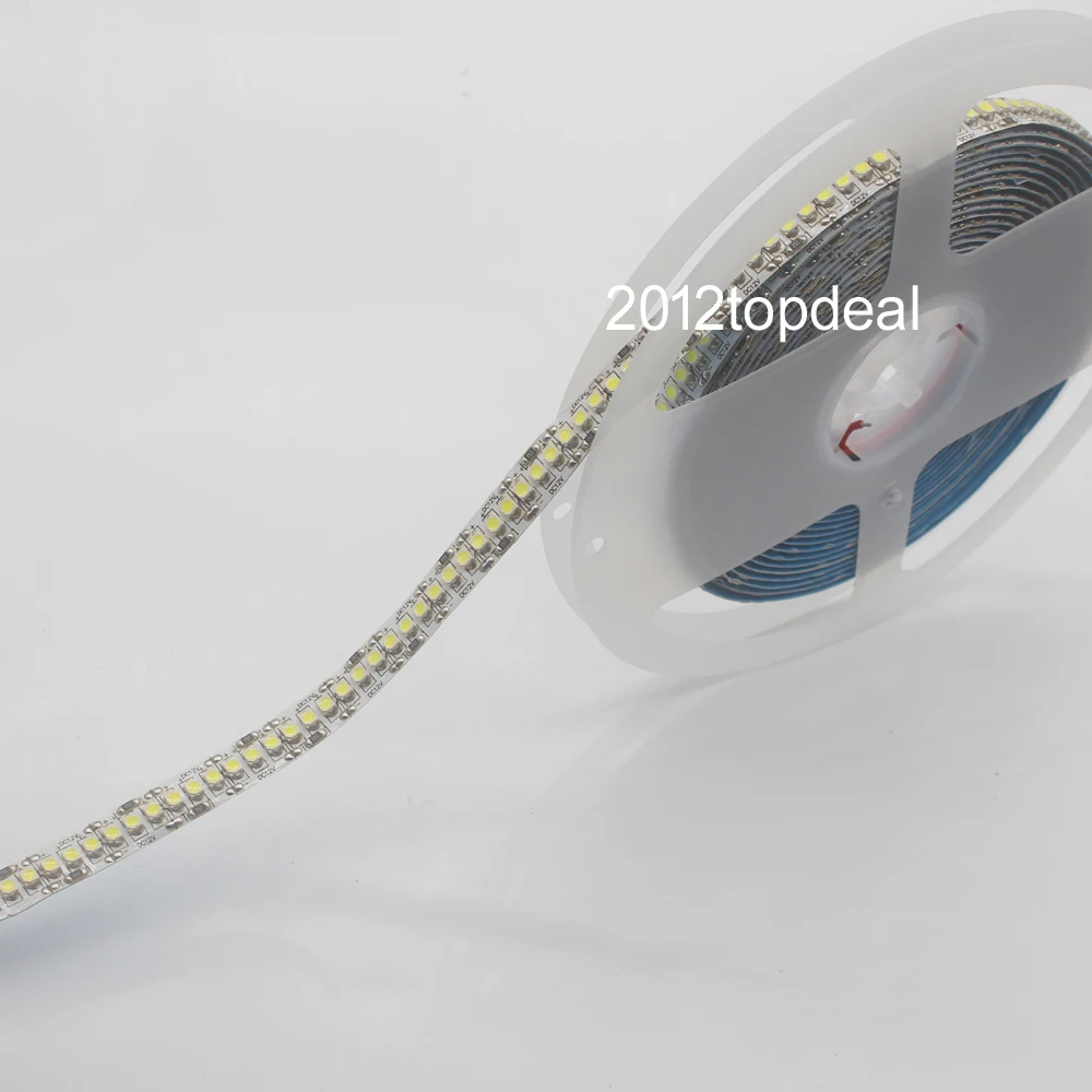 Светодиодная лента 1 м 2 3 4 5 м/лот 10 мм 2835 SMD 1200 DC12V ip20 не водонепроницаемый гибкий