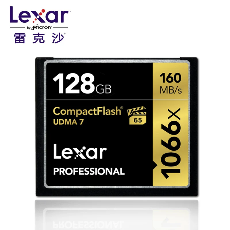 Акция! 32 Гб 64 128 ГБ Lexar профессиональная компактная флеш-карта 160 МБ/с./с CF карта