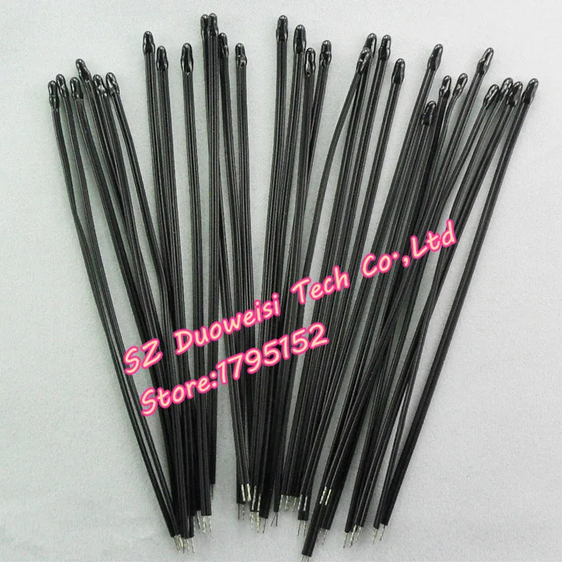 Модуль датчика температуры NTC 10 шт./лот 100 к 1% точность B: 3950 длина линии мм 28 # -