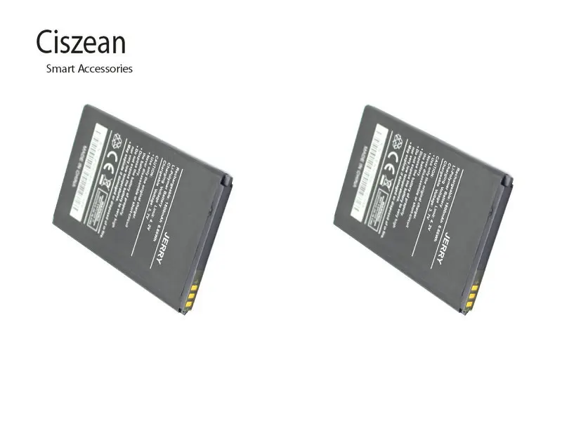 Ciszean 2x3 7 в 1800 мАч запасной аккумулятор для Wiko Jerry аккумуляторы батареи сотовых