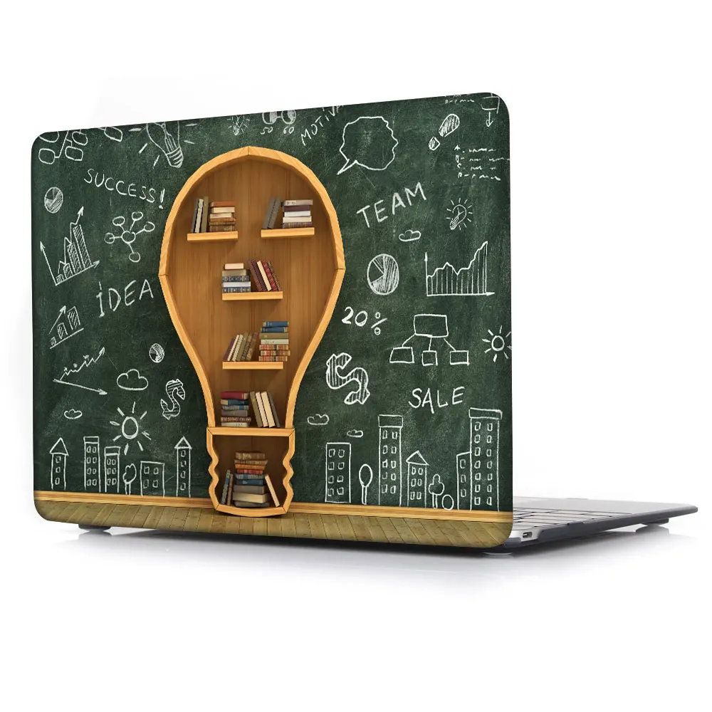 Чехол для MacBook Pro 13 15 2017 2018 2019 Air 11 12 с retina Touch ID A1932|air 11|12 inchmacbook case book |