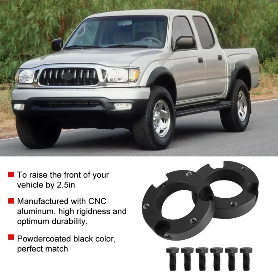 2 шт. автомобильный передний нивелирующий подъемник комплект 2.5in для Toyota Tacoma 4runner