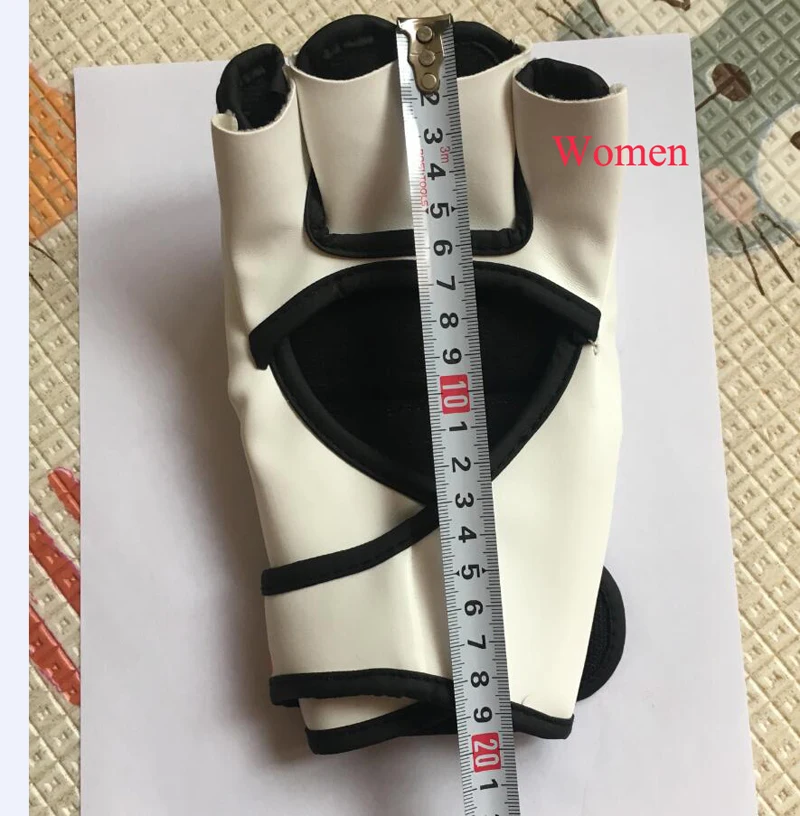 Боксерские перчатки с открытыми пальцами для мужчин и женщин Муай Тай MMA Санда