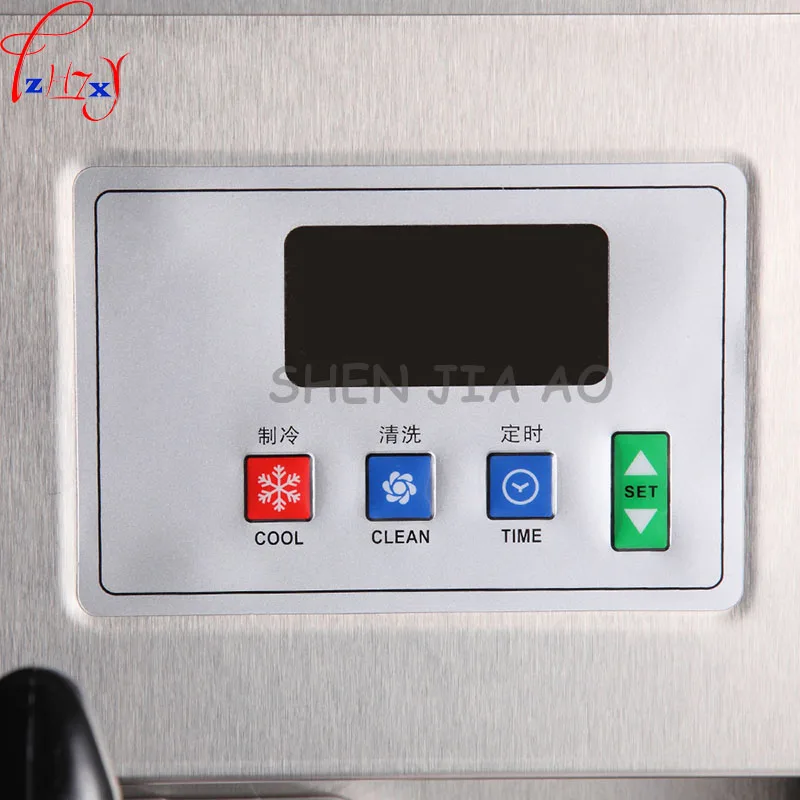 Коммерческая Трехцветная машина для мягкого мороженого из нержавеющей стали