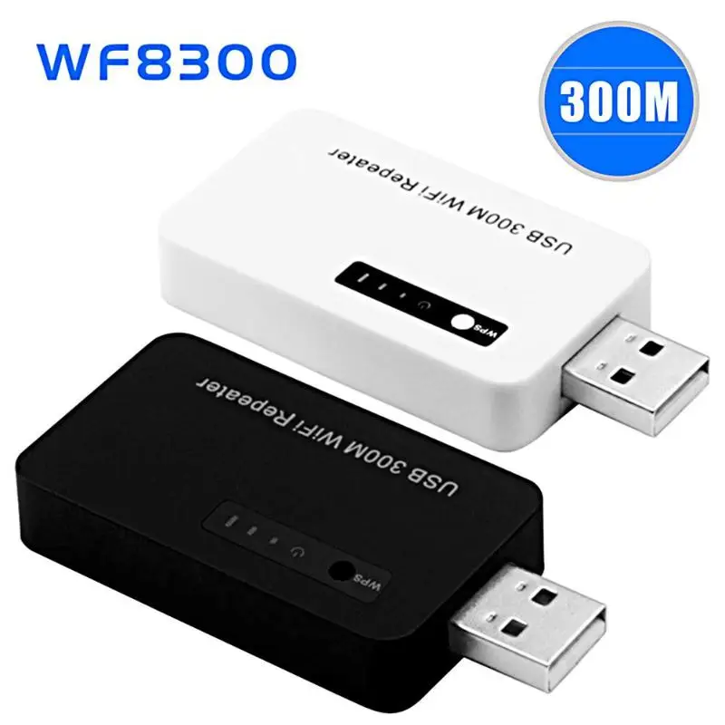 ALLOYSEED USB 300 м WiFi ретранслятор Беспроводной усилитель сетевой маршрутизатор расширитель усилитель сигнала usb-модем адаптер для телефона ноутбука