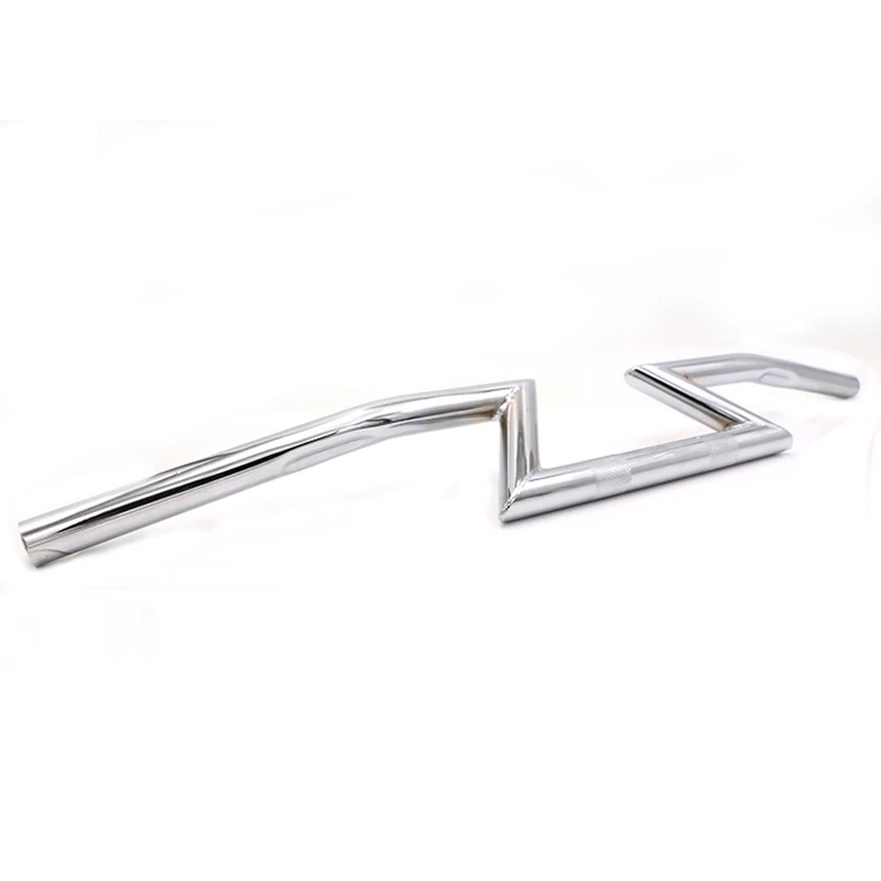 Caliber 22mm Руль мотоцикла для Harley Glide 883 XL1200 48 22/25 мм ручка бар Электрический скутер ремонт Ретро черный/серебристый модные бары - Цвет: Caliber 22mm
