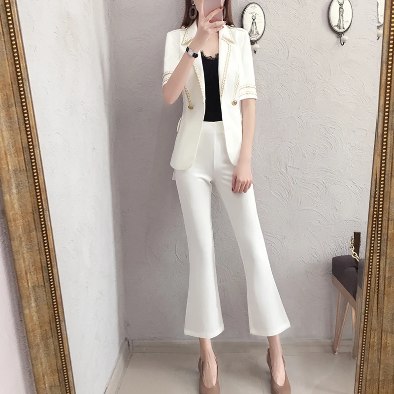 Высококачественный тонкий женский летний костюм двора в европейском и