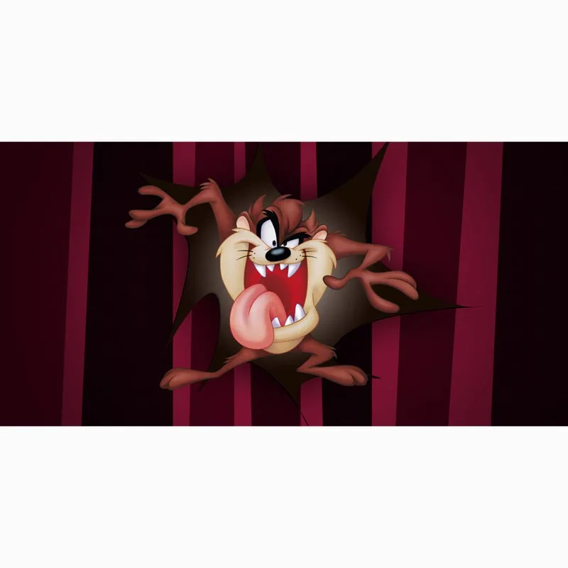 Tasmanian Devil TAZ пляжное полотенце из микрофибры с принтом быстросохнущее Спортивное