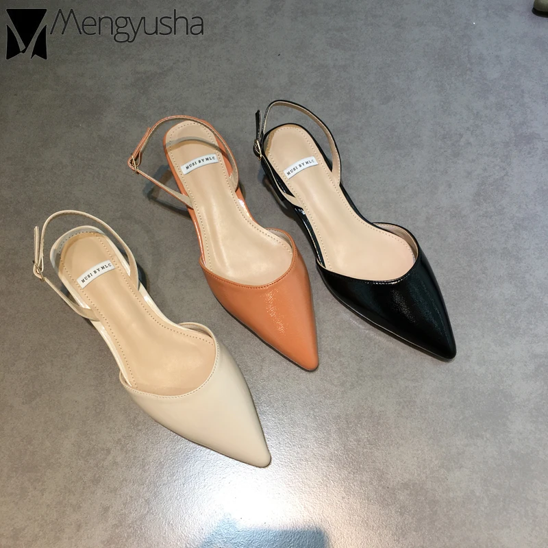 Sandalias Mujer/новинка 2015 г. женские офисные туфли из лакированной кожи с острым носком